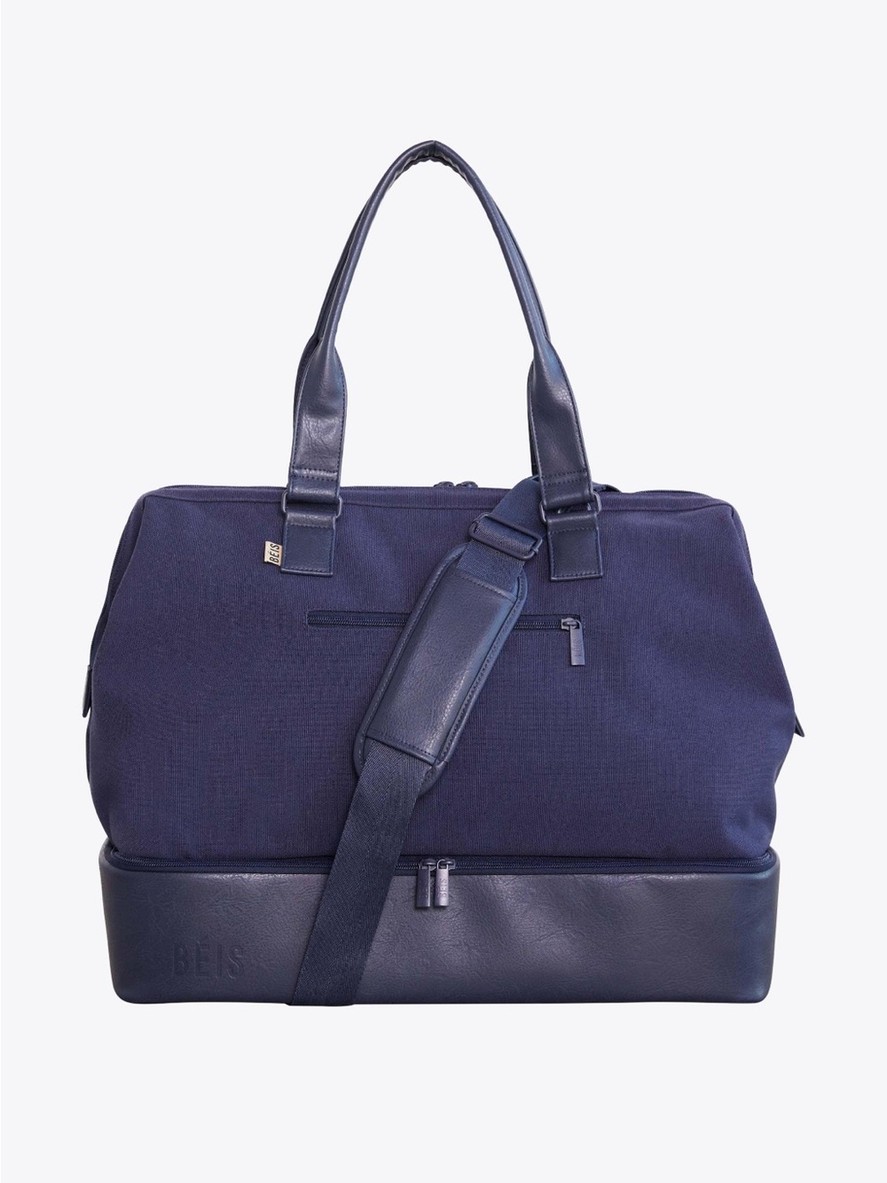 BÉIS The Weekender Bag – Navy Blue Travel Carry-On Duffel